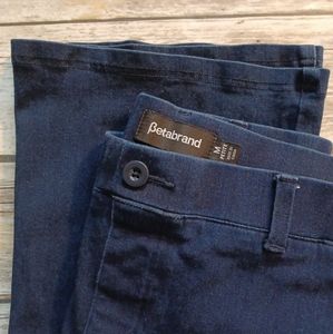 Betabrand Classic Bootcut Denim Yoga  Pants sz. Petite Medium